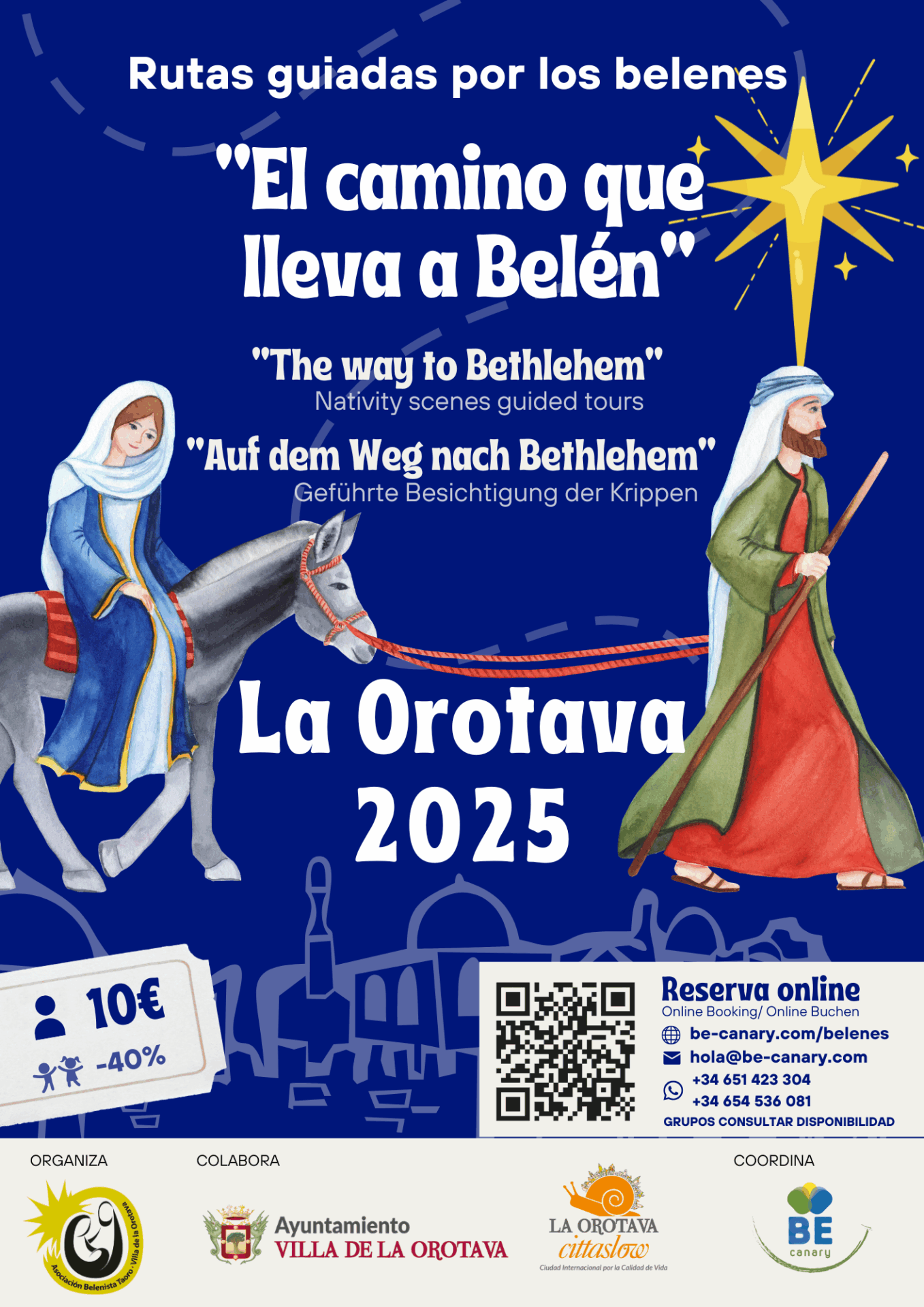 2025 cartel “El camino que lleva a Belén”